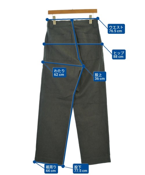 MARGARET HOWELL（マーガレットハウエル）スラックス グレー サイズ:S メンズ/2200648924081