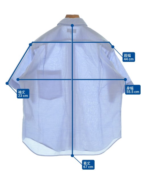 MARGARET HOWELL（マーガレットハウエル）カジュアルシャツ 青 サイズ:S メンズ/2200635332035