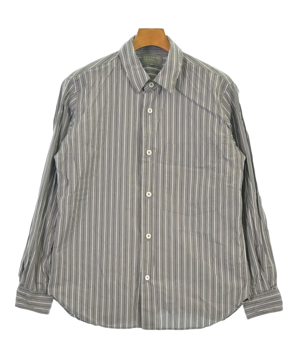 MARGARET HOWELL（マーガレットハウエル）カジュアルシャツ グレー