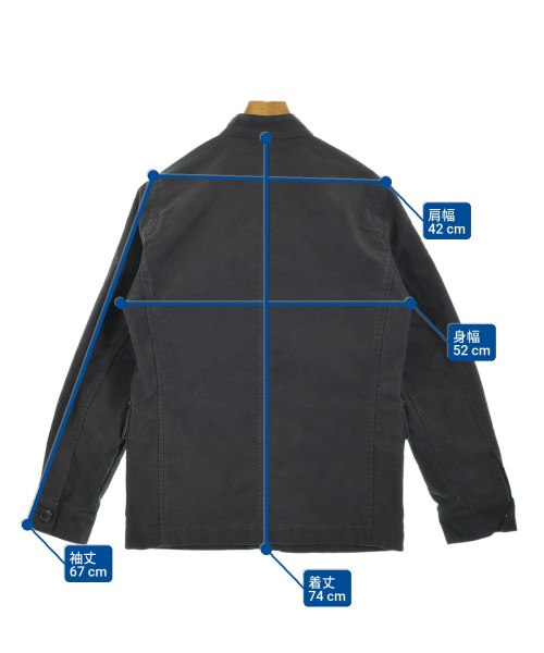 MARGARET HOWELL（マーガレットハウエル）カジュアルジャケット 黒 サイズ:40(M位) メンズ/2200651539036