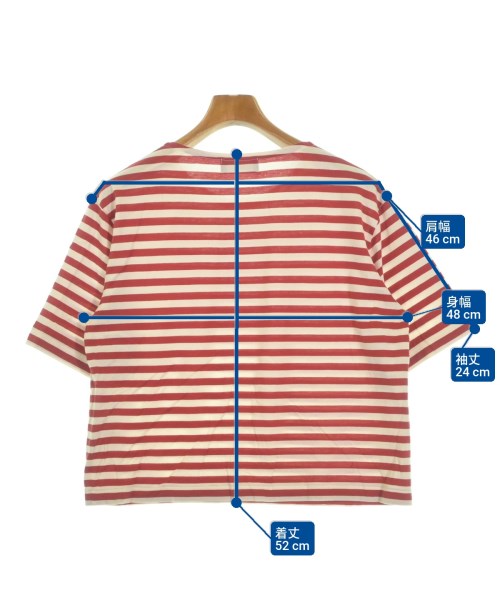MARGARET HOWELL（マーガレットハウエル）Tシャツ・カットソー 赤 サイズ:2(M位) レディース/2200652147131