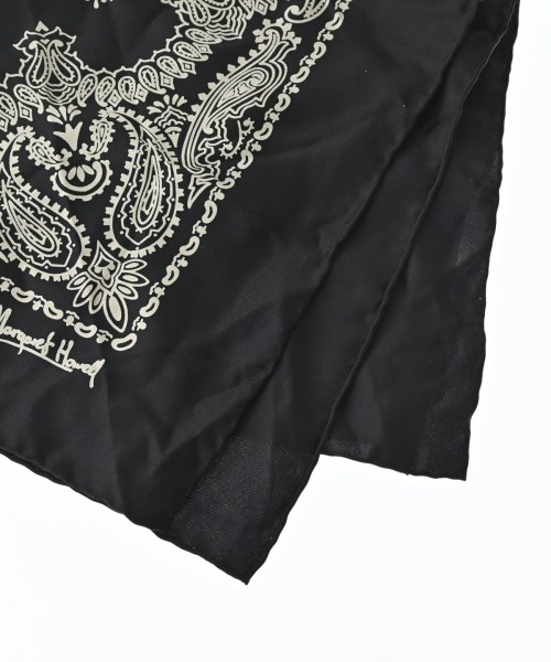 MARGARET HOWELL（マーガレットハウエル）バンダナ・スカーフ 黒 サイズ:- レディース/2200644628235