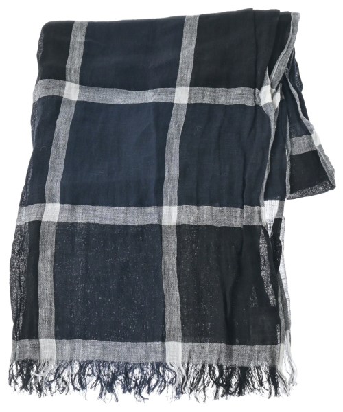 MARGARET HOWELL(マーガレットハウエル)ストール 黒 サイズ:F/2200644628273