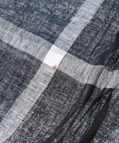 MARGARET HOWELL（マーガレットハウエル）ストール 黒 サイズ:F レディース/2200644628273