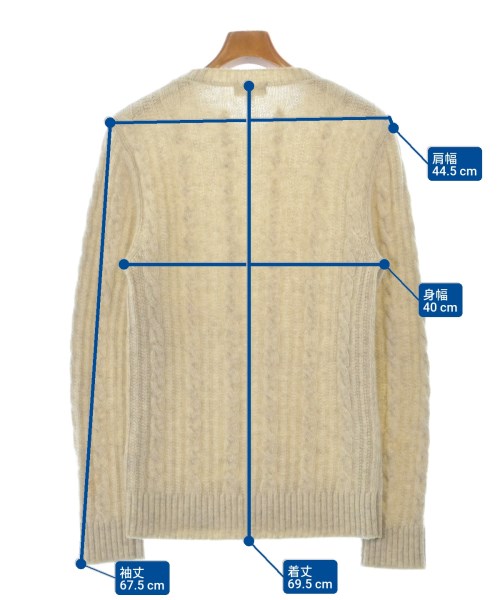 MARGARET HOWELL（マーガレットハウエル）ニット・セーター ベージュ サイズ:M メンズ/2200652750119