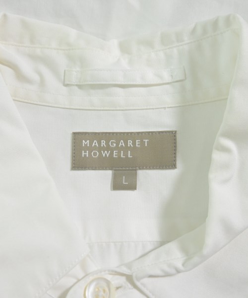 MARGARET HOWELL（マーガレットハウエル）カジュアルシャツ 白 サイズ:L メンズ/2200652750157