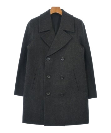 MARGARET HOWELL　ピーコート　ウール100%　チャコールグレー MARGARET HOWELL（マーガレットハウエル）ピーコート グレー サイズ:2