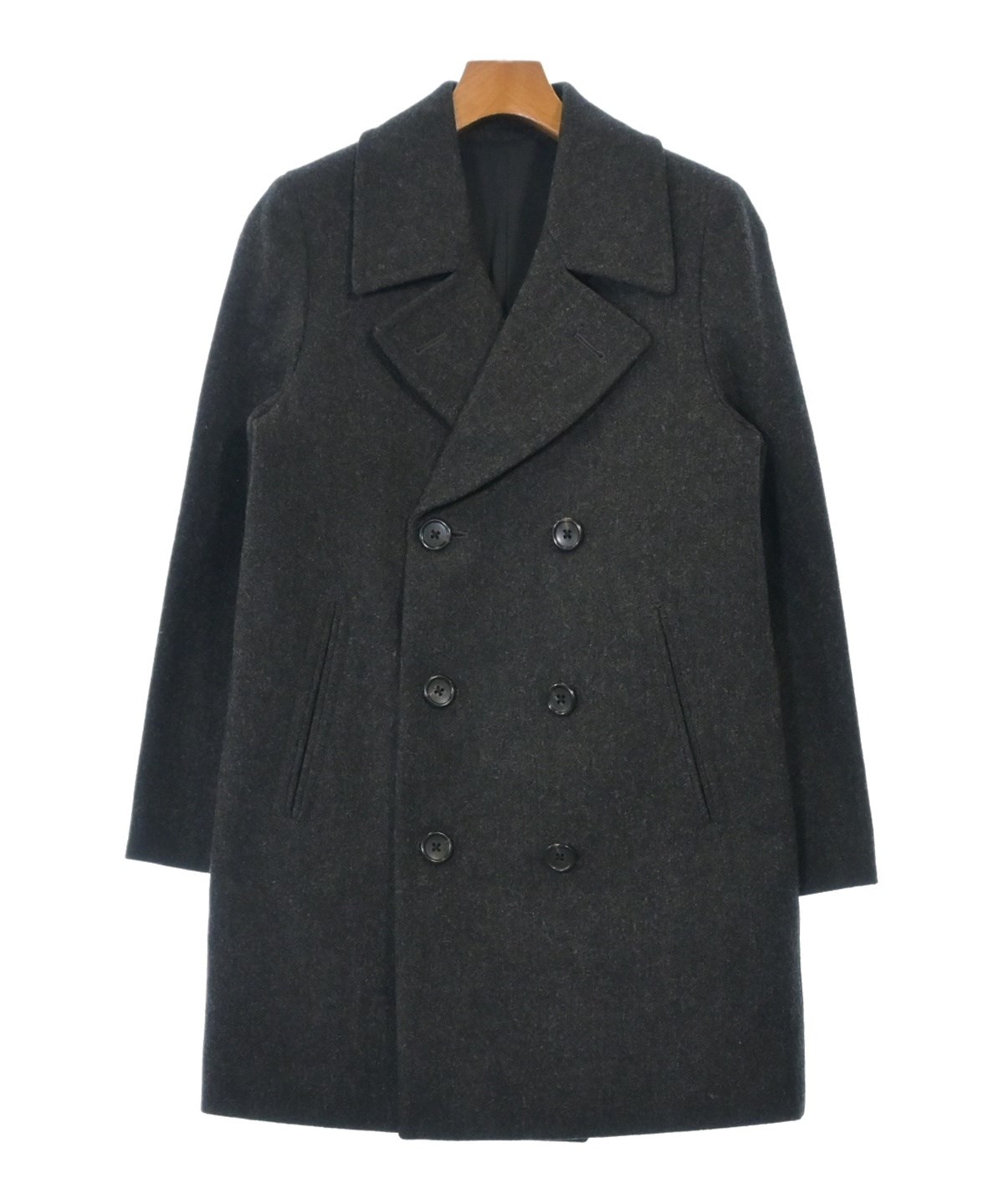 MARGARET HOWELL（マーガレットハウエル）ピーコート グレー サイズ:2