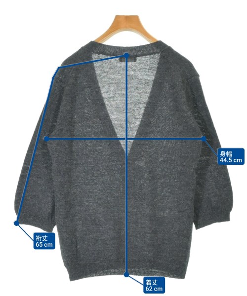 MARGARET HOWELL（マーガレットハウエル）カーディガン グレー サイズ:2(M位) レディース/2200649263028