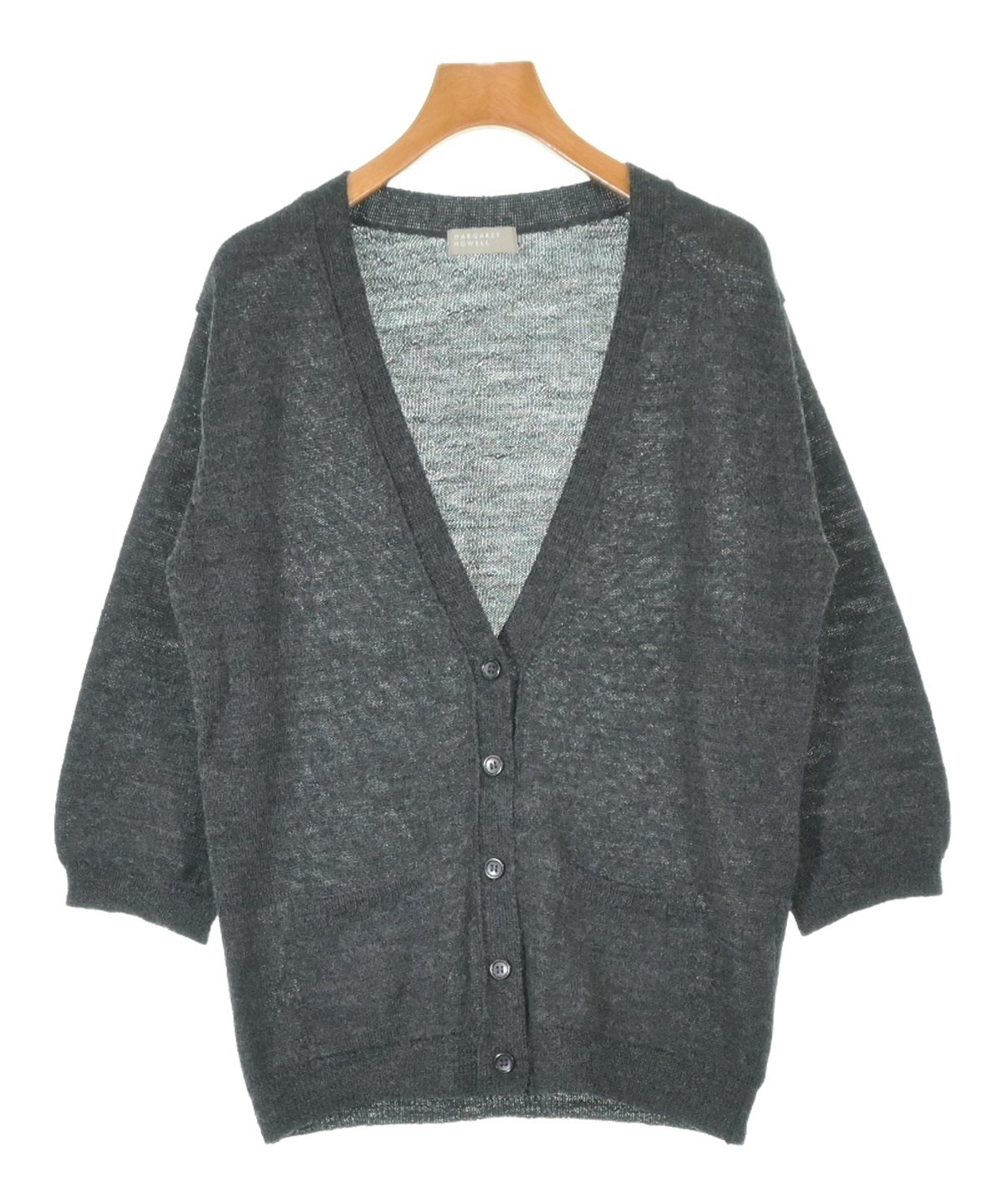 MARGARET HOWELL（マーガレットハウエル）カーディガン グレー サイズ