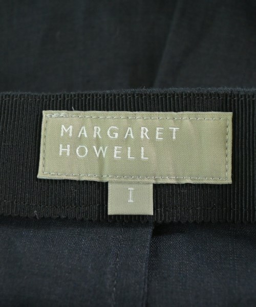 MARGARET HOWELL（マーガレットハウエル）ひざ丈スカート 黒 サイズ:1(S位) レディース/2200649762057