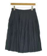 MARGARET HOWELL（マーガレットハウエル）ひざ丈スカート 黒 サイズ:1(S位) レディース/2200649762057