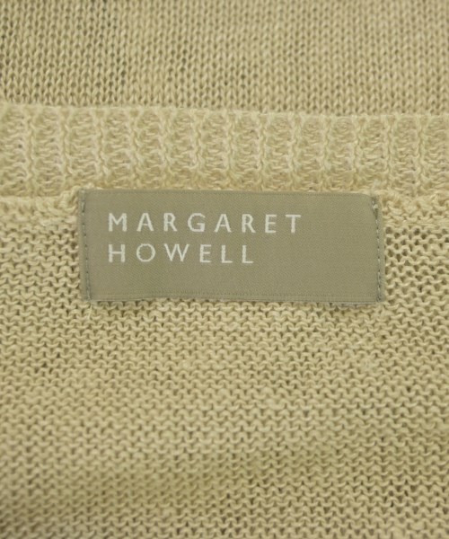 MARGARET HOWELL（マーガレットハウエル）カーディガン ベージュ サイズ:2(M位) レディース/2200643069060