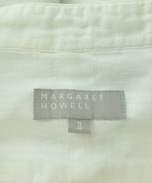 MARGARET HOWELL（マーガレットハウエル）カジュアルシャツ 白 サイズ:2(M位) レディース/2200702288012