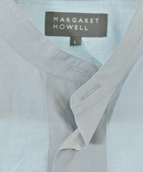 MARGARET HOWELL（マーガレットハウエル）カジュアルシャツ 青 サイズ:L メンズ/2200700321056