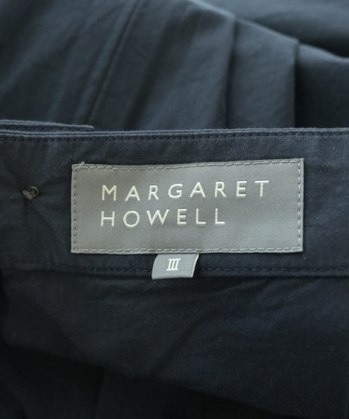 MARGARET HOWELL（マーガレットハウエル）ロング・マキシ丈スカート 紺 サイズ:3(L位) レディース/2200704341043