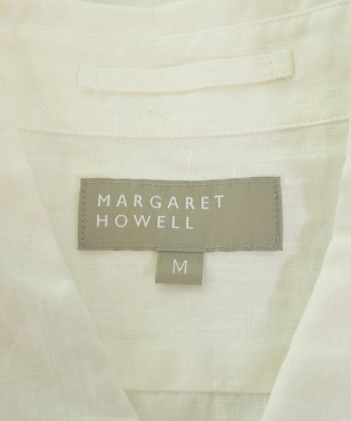 MARGARET HOWELL（マーガレットハウエル）カジュアルシャツ 白 サイズ:M メンズ/2200702882029