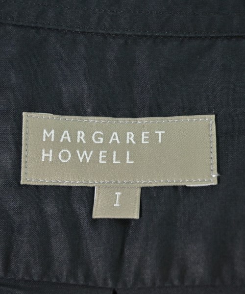 MARGARET HOWELL（マーガレットハウエル）カジュアルシャツ 黒 サイズ:1(S位) レディース/2200707538051