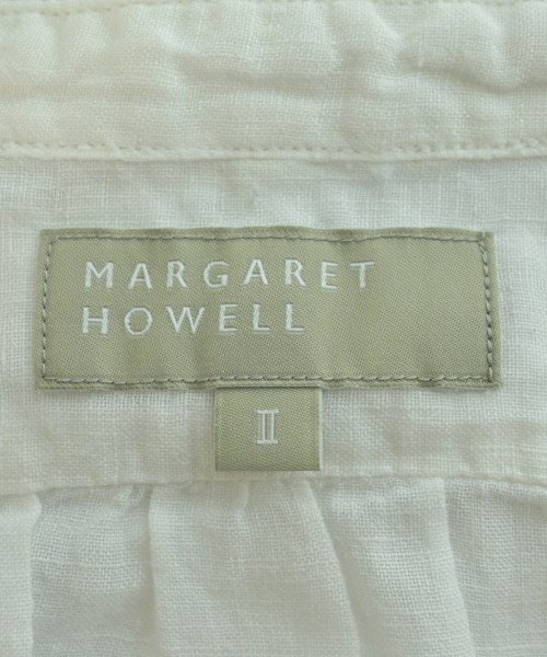 MARGARET HOWELL（マーガレットハウエル）カジュアルシャツ 白 サイズ:2(M位) レディース/2200708022016