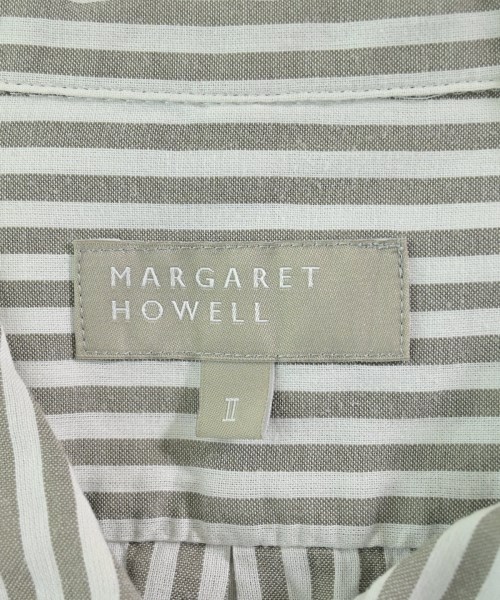 MARGARET HOWELL（マーガレットハウエル）カジュアルシャツ グレー サイズ:2(M位) レディース/2200708022030