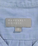 MARGARET HOWELL（マーガレットハウエル）カジュアルシャツ 青 サイズ:3(L位) レディース/2200708022047
