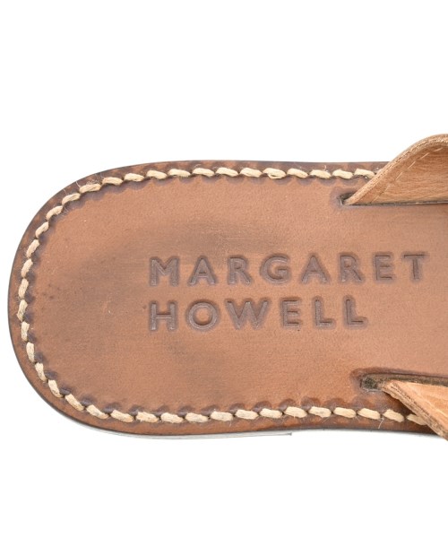 MARGARET HOWELL（マーガレットハウエル）サンダル 茶 サイズ:M(23cm位) レディース/2200708022092