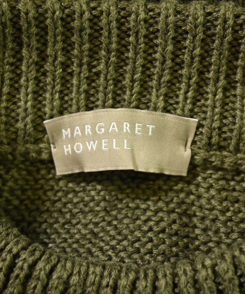 MARGARET HOWELL（マーガレットハウエル）ニット・セーター カーキ サイズ:2(M位) レディース/2200708245088