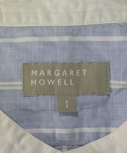 MARGARET HOWELL（マーガレットハウエル）ブラウス 青 サイズ:1(S位) レディース/2200706205091