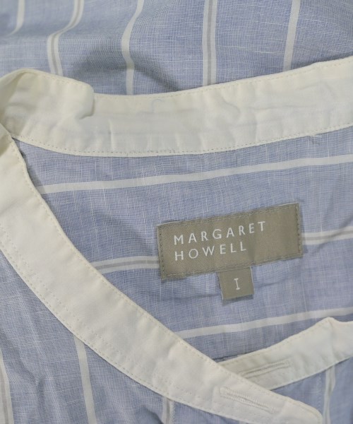 MARGARET HOWELL（マーガレットハウエル）ブラウス 青 サイズ:1(S位) レディース/2200706205091