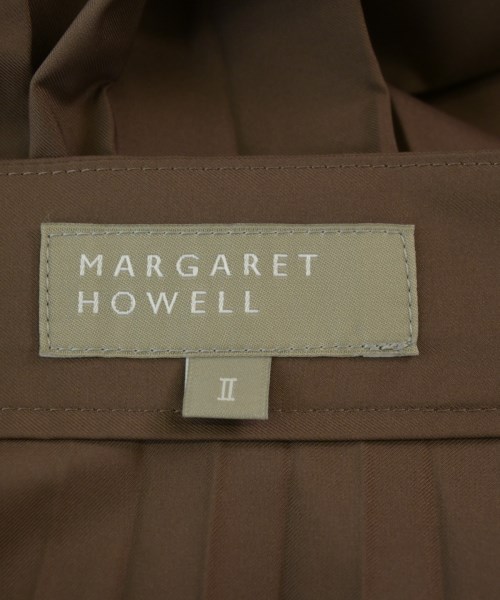 MARGARET HOWELL（マーガレットハウエル）ロング・マキシ丈スカート 茶 サイズ:2(M位) レディース/2200707628011