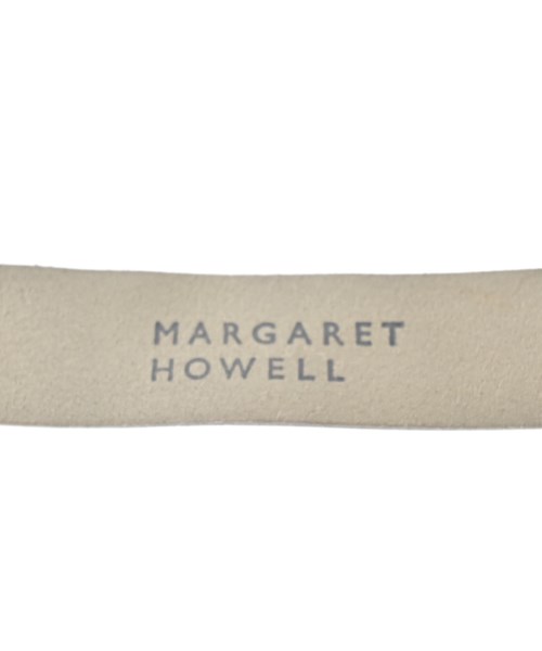 MARGARET HOWELL（マーガレットハウエル）ベルト 白 サイズ:- レディース/2200709002093