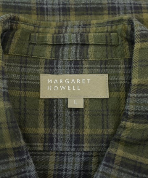 MARGARET HOWELL（マーガレットハウエル）カジュアルシャツ 緑 サイズ:L メンズ/2200709092049