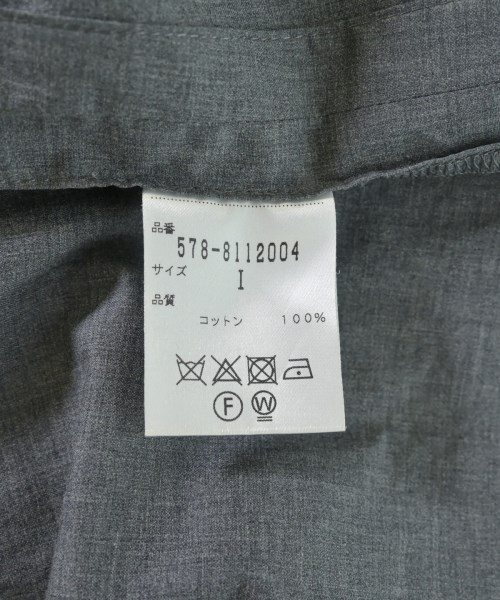 MARGARET HOWELL（マーガレットハウエル）ステンカラーコート グレー サイズ:1(S位) レディース/2200709311010
