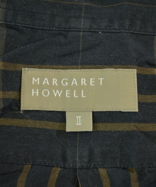 MARGARET HOWELL（マーガレットハウエル）カジュアルシャツ 紺 サイズ:2(M位) レディース/2200709311065