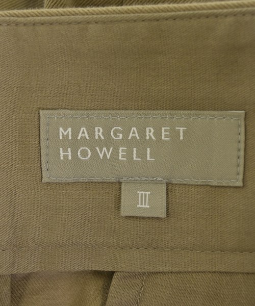 MARGARET HOWELL（マーガレットハウエル）ひざ丈スカート ベージュ サイズ:3(L位) レディース/2200709420095