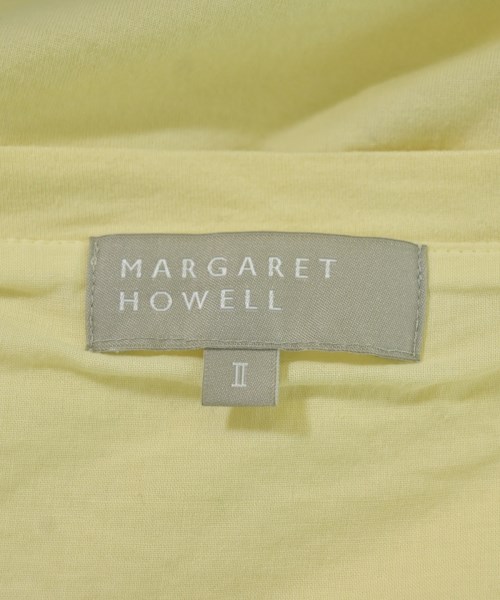 MARGARET HOWELL（マーガレットハウエル）Tシャツ・カットソー 黄 サイズ:2(M位) レディース/2200707572109