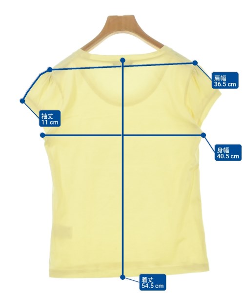 MARGARET HOWELL（マーガレットハウエル）Tシャツ・カットソー 黄 サイズ:2(M位) レディース/2200707572109