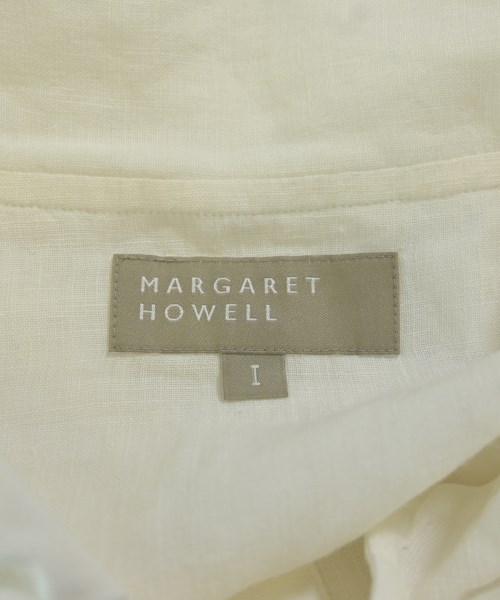 MARGARET HOWELL（マーガレットハウエル）カジュアルシャツ 白 サイズ:1(S位) レディース/2200707679396