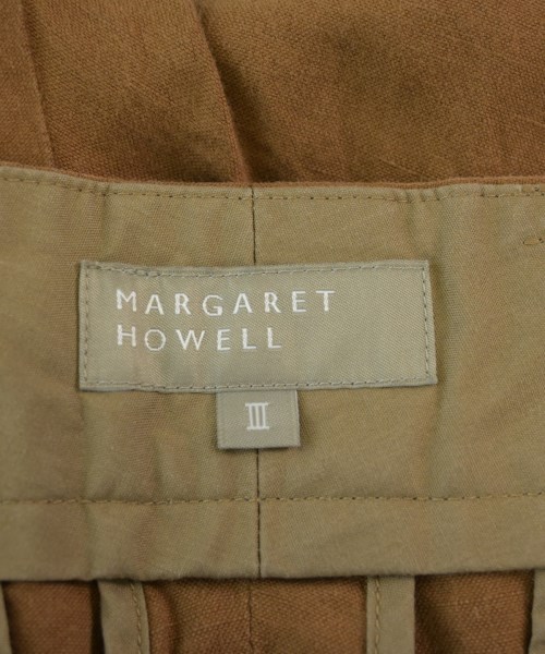 MARGARET HOWELL（マーガレットハウエル）その他 茶 サイズ:3(L位) レディース/2200707679891
