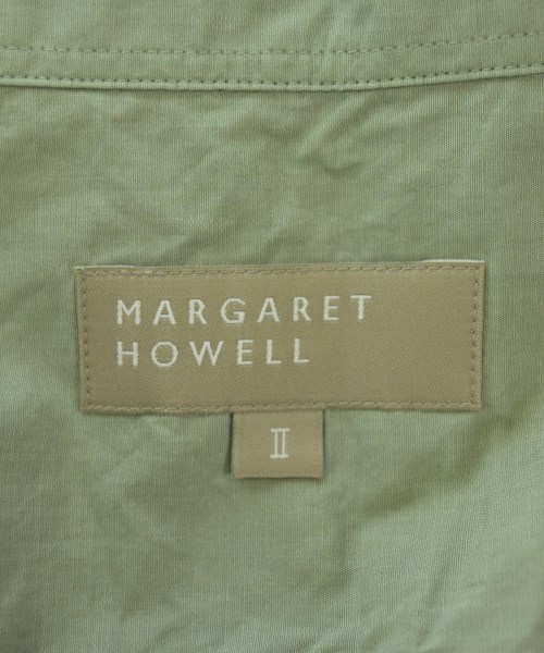 MARGARET HOWELL（マーガレットハウエル）カジュアルシャツ 緑 サイズ:2(M位) レディース/2200709797197