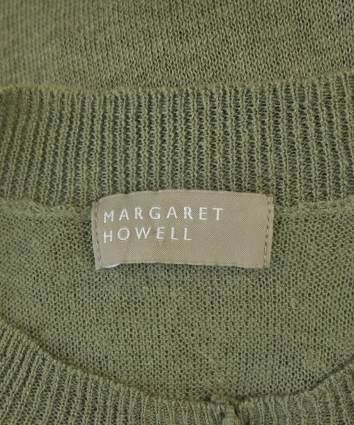 MARGARET HOWELL（マーガレットハウエル）カーディガン カーキ サイズ:2(M位) レディース/2200710064066