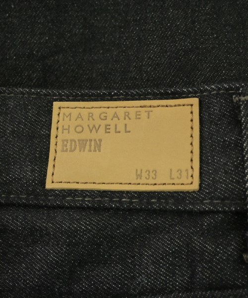 MARGARET HOWELL（マーガレットハウエル）デニムパンツ 黒 サイズ:33(L位) メンズ/2200707042190