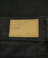MARGARET HOWELL（マーガレットハウエル）デニムパンツ 黒 サイズ:33(L位) メンズ/2200707042190