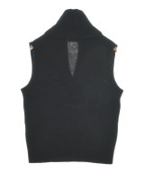 MARGARET HOWELL（マーガレットハウエル）ベスト 黒 サイズ:2(M位) レディース/2200656165056