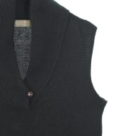 MARGARET HOWELL（マーガレットハウエル）ベスト 黒 サイズ:2(M位) レディース/2200656165056