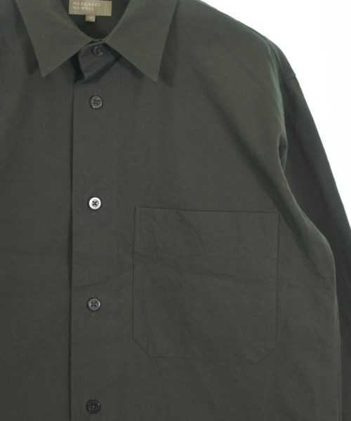 MARGARET HOWELL（マーガレットハウエル）カジュアルシャツ カーキ サイズ:M メンズ/2200660891026