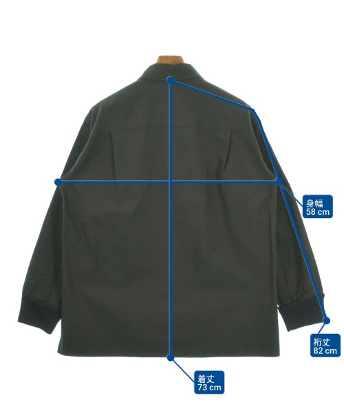 MARGARET HOWELL（マーガレットハウエル）カジュアルシャツ カーキ サイズ:M メンズ/2200660891026