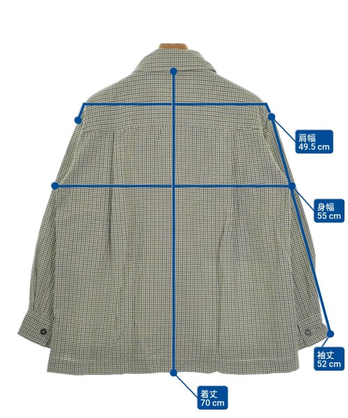 MARGARET HOWELL（マーガレットハウエル）カジュアルシャツ 白 サイズ:M メンズ/2200660891064