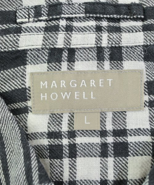 MARGARET HOWELL（マーガレットハウエル）カジュアルシャツ 黒 サイズ:L メンズ/2200660891071