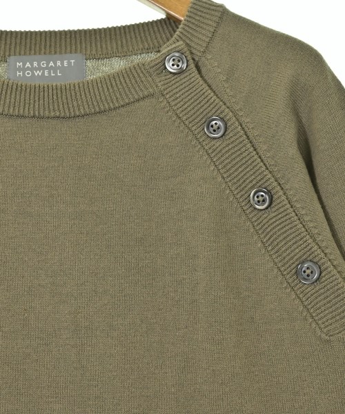 MARGARET HOWELL（マーガレットハウエル）ニット・セーター カーキ サイズ:F レディース/2200664380045